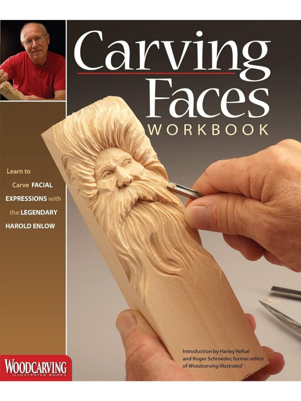 Woodcarving Workbook: Master Facial Expressions, Detailed Lips, Eyes & Hair